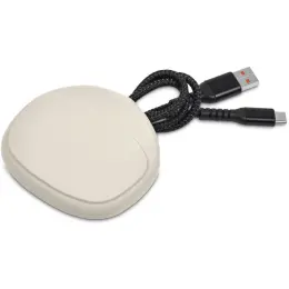 Altitude Fabbit Fast Charge USB-A to Type-C Charging Cable in Pouch Cream Pouch